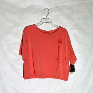 NWT Champion Short Sleeve Crop Top (XL)